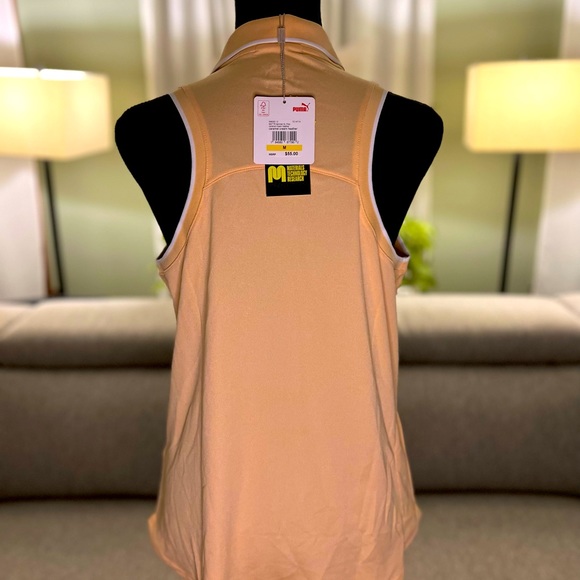 PUMA Sprinter Sleeveless Golf Polo - Picture 4 of 5